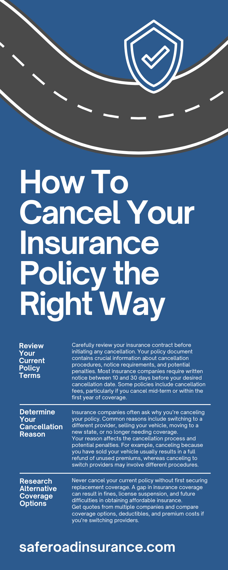 How To Cancel Your Insurance Policy the Right Way
