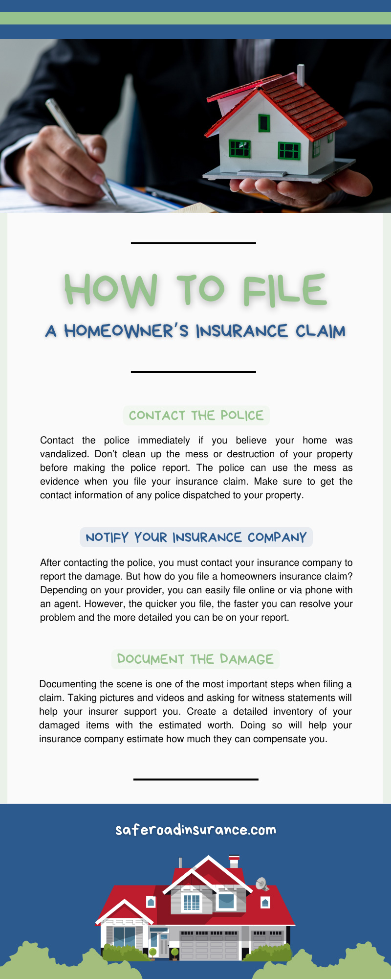 How To File a Homeowner’s Insurance Claim